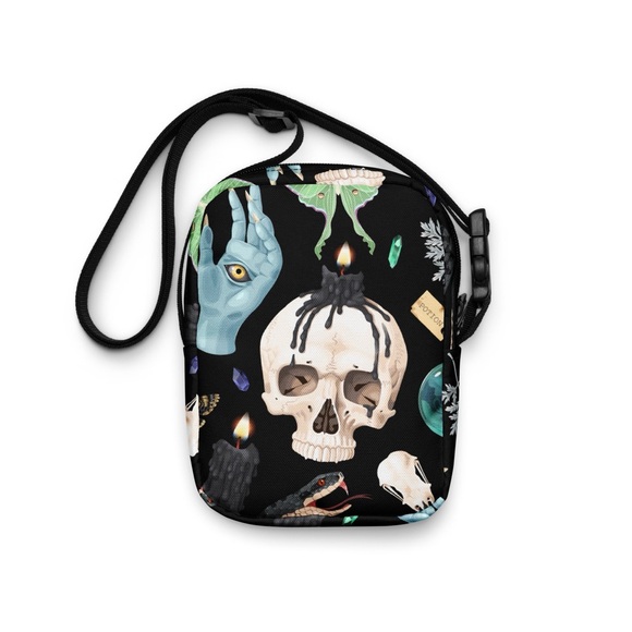 Big City Goth chic cross body bag - Picture 7 of 15